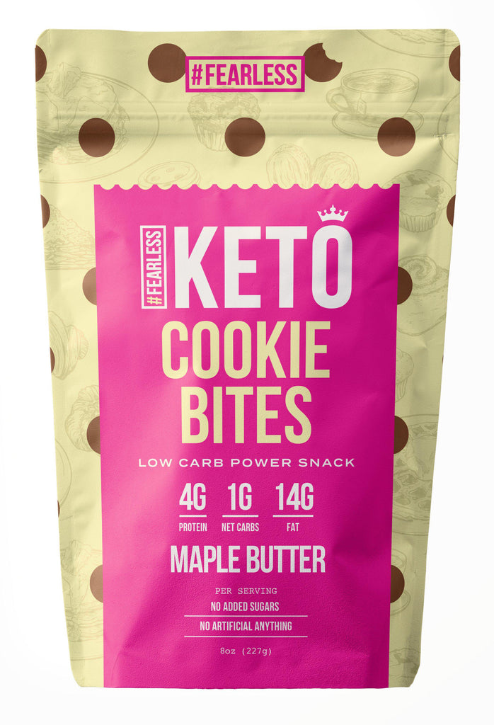 Maple Butter-Cookie Bites-Fearless Keto
